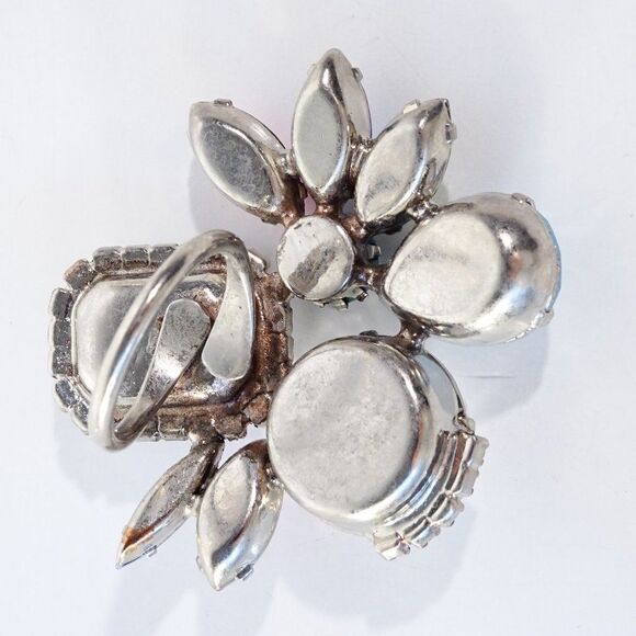 Joomi Lim Large Pretty Bijoux Ring Crystal Bead Cocktail Ring NWOT 188 Sz 7 - Picture 6 of 9